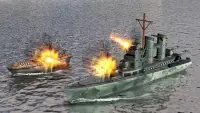 Navy Battleship Combat 3D Screen Shot 1