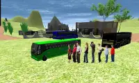 सार्वजनिक बस चालक 3 डी कर्तव्य Screen Shot 5