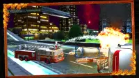 911 Emergency Fire Truck 3D Screen Shot 8