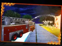 911 Emergency Fire Truck 3D Screen Shot 11