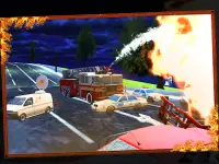 911 Emergency Fire Truck 3D Screen Shot 10