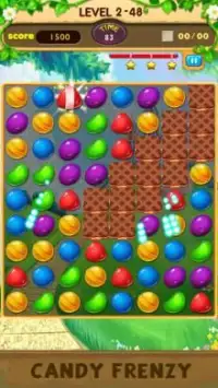 Permen hiruk-pikuk - Candy Crush Game Screen Shot 2