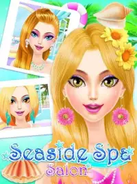 Seaside Spa Salon-Girls Games Screen Shot 1