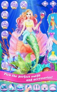 Mermaid Princess: Beauty Salon Screen Shot 0