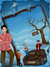 Couch Snow Surfers -Free Screen Shot 4