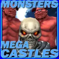 Monsters Mega Castles Game 3D Screen Shot 0
