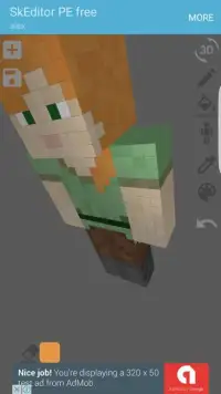 Skin Editor 3D for Minecraft Screen Shot 1