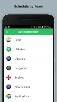 Cricket Schedule & Fixtures Screen Shot 4