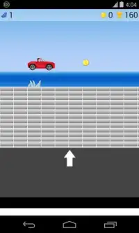 jumping car game Screen Shot 1