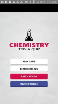 Chemistry Trivia Screen Shot 6