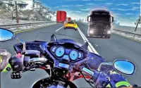 Moto Traffic Racer Uphill Rush Screen Shot 1