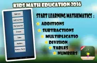 kids Maths Education 2016 Screen Shot 2