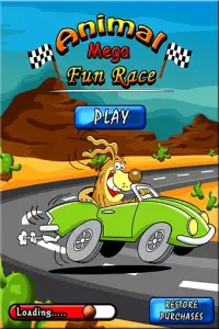 Animal Mega Fun Race Screen Shot 2