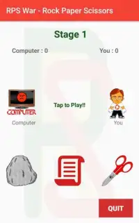 Rock Paper Scissor Screen Shot 0