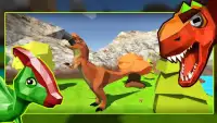 Dino Hunting: Cube World 3D Screen Shot 1