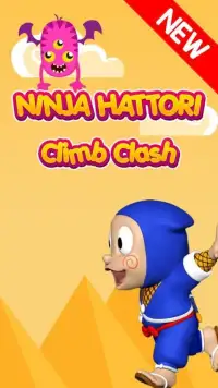 Ninja Hattori Climb Clash FREE Screen Shot 3