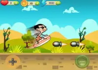 Impossible Surfing mr Bean Screen Shot 2