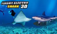 Angry Electro Shark 3D Screen Shot 0