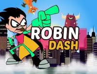 Titans Dash Robin Run Screen Shot 0