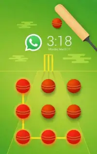 AppLock थीम क्रिकेट MS Dhoni Screen Shot 4