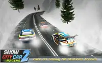 Winter Snow Car Rally Racing 2 Screen Shot 11