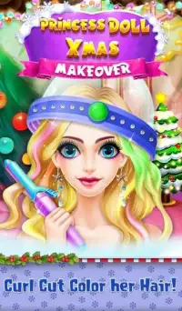 Princess Doll X'mas Makeover Screen Shot 0