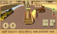 Sand Transport Truck Simulator Screen Shot 1