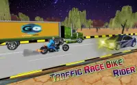 Traffic Race : Bike Rider Screen Shot 0