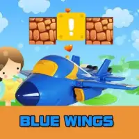 Blue Wings Fly Survival Screen Shot 1