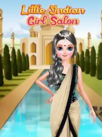 Little Indian Girl Salon Screen Shot 4