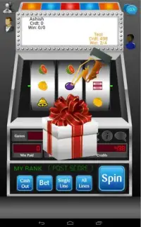Social Slot Machine Screen Shot 0