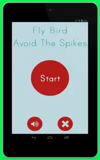 Fly Bird - Avoid the Spikes Screen Shot 0