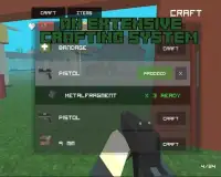gun craft: pixel zombie war 3D Screen Shot 0