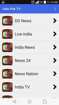 Indo Pak TV All Channels HD ! Screen Shot 1