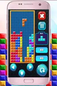 Brick - Classic Tetris Screen Shot 2