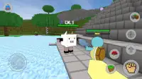 Cube Craft Go: Pixelmon Battle Screen Shot 2