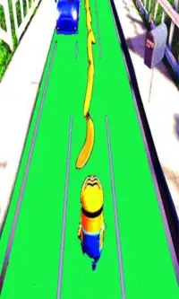 Subway Minion banana run Screen Shot 1