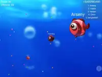 Fish war: Dots Eater Battle Screen Shot 2
