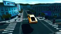 Futuristic Flying Car Driving Screen Shot 2