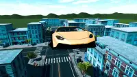 Futuristic Flying Car Driving Screen Shot 1