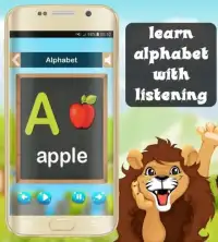 apprenez l'alphabet Enfants Screen Shot 2
