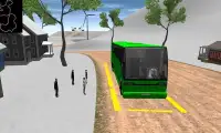 حافلة عامة سائق خدمة 3D Screen Shot 2