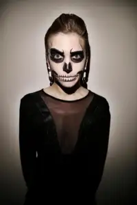 halloween makeup face 2016 Screen Shot 1