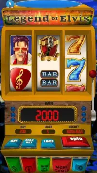 Legend of Elvis Casino Slots Screen Shot 0