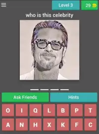Name The Celebrity Quiz Game Screen Shot 3
