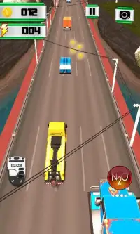HighWay Truck Racer Screen Shot 2
