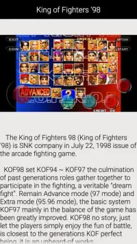 Guide for King of Fighters 98 Screen Shot 3