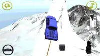 Snow Hill Climb Truck Driving Screen Shot 1