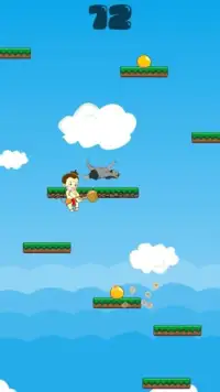 Happy Hanuman Jump-Indian game Screen Shot 0