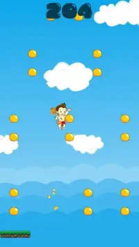 Happy Hanuman Jump-Indian game Screen Shot 1